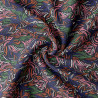 Printed Viscose DEMBA Black / Dark Multicolored